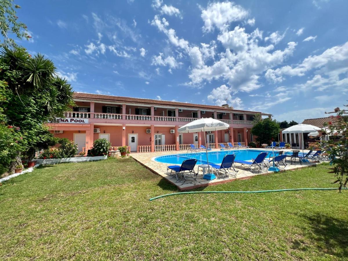Aparthotel Elena Pool Agios Georgios  Zewnętrze zdjęcie