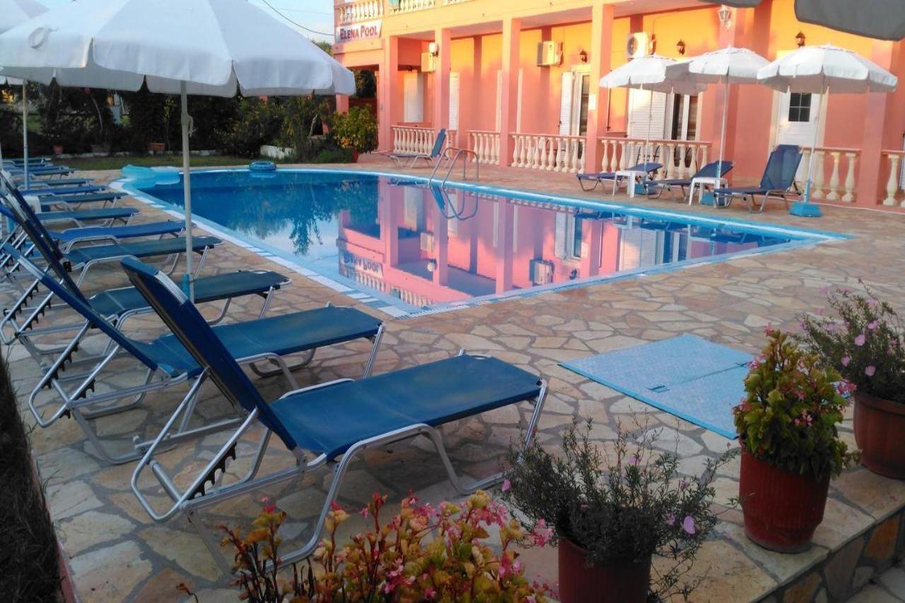 Aparthotel Elena Pool Agios Georgios  Zewnętrze zdjęcie